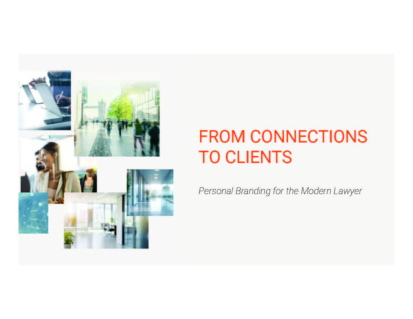 Connections to Clients - Front Page Only